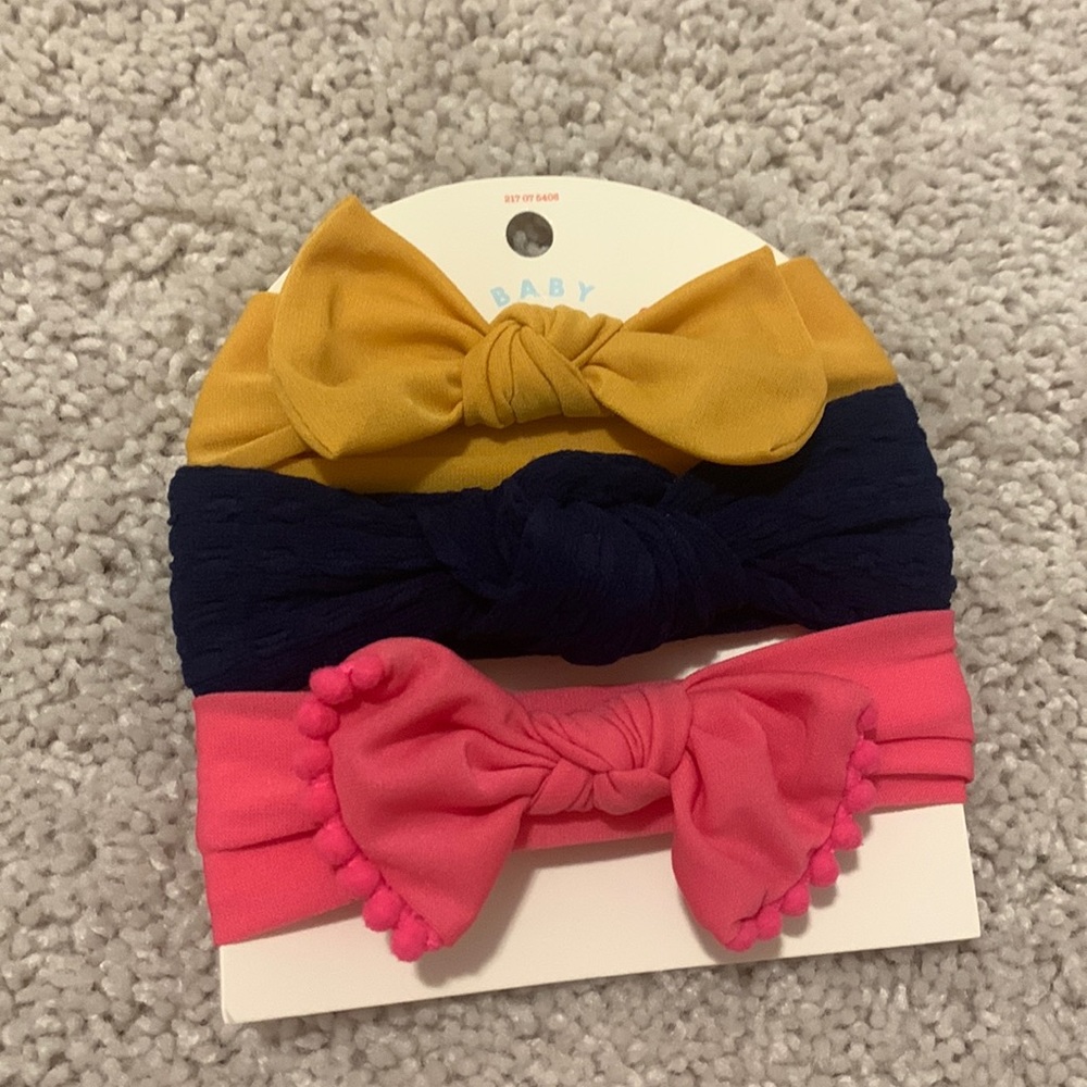 Cat & Jack Baby Girl Head Wraps